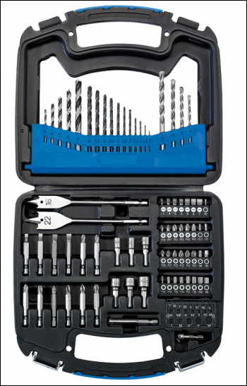 Draper DBS75/LE Drill and Accessory Kit (75 Piece) - Code: 66090 - Pack Qty 1