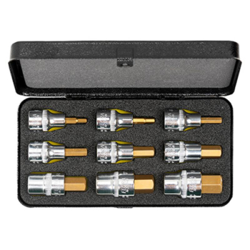 Draper 770-INMTIN Elora Metric Hexagon Socket Bit Set (9 Piece) - Code: 66202 - Pack Qty 1