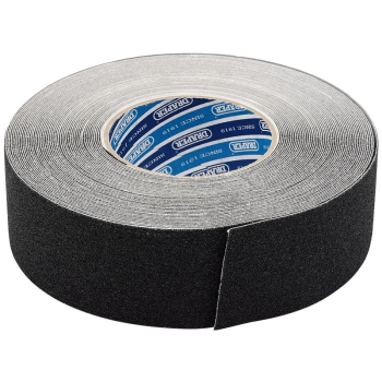 Draper TP-S/GRIP Heavy Duty Safety Grip Tape Roll, 18m x 50mm, Black - Code: 66234 - Pack Qty 1