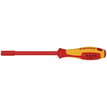 Draper 98 03 055 KNIPEX 98 03 055 VDE Insulated Nut Driver, 5.5 x 125mm - Code: 66424 - Pack Qty 1