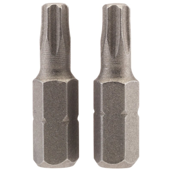 Draper 25TX/2/B Draper TX-STAR® Insert Bit, 1/4 inch  Hex, 25mm Long, T25 (Pack of 2) - Code: 66431 - Pack Qty 1