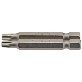Draper 50TX/2/B Draper TX-STAR® Insert Bit, 1/4 inch  Hex, 50mm Long, T25 (Pack of 2) - Code: 66489 - Pack Qty 1
