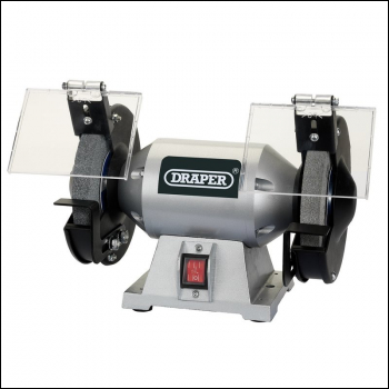 Draper G150C Bench Grinder, 150mm, 250W - Code: 66804 - Pack Qty 1