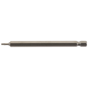 Draper 100TX/1/B Draper TX-STAR® Insert Bit, 1/4 inch  Hex, 100mm Long, T7 (Pack of 1) - Code: 66906 - Pack Qty 1