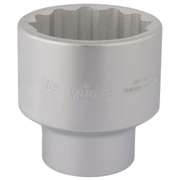 Draper 780-60 Elora Bi-Hexagon Socket, 1 inch  Sq. Dr., 60mm - Code: 67442 - Pack Qty 1