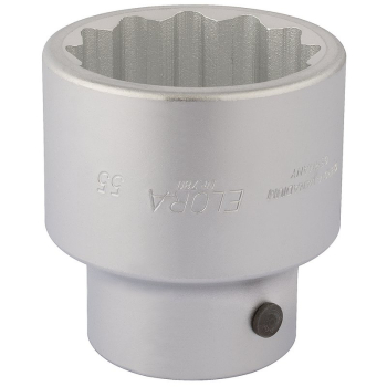 Draper 780-55 Elora Bi-Hexagon Socket, 1 inch  Sq. Dr., 55mm - Code: 67450 - Pack Qty 1