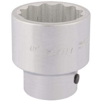 Draper 780-50 Elora Bi-Hexagon Socket, 1 inch  Sq. Dr., 50mm - Code: 67468 - Pack Qty 1