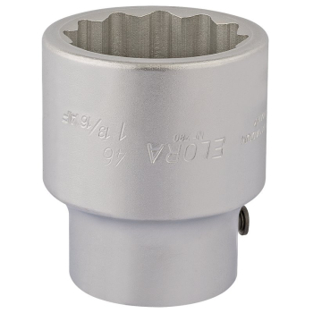Draper 780-46 / 1.13/1 Elora Bi-Hexagon Socket, 1 inch  Sq. Dr., 46mm - Code: 67476 - Pack Qty 1