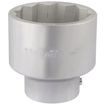 Draper 780A-3.1/8 Elora Bi-Hexagon Socket, 1 inch  Sq. Dr., 3.1/8 inch  - Code: 67509 - Pack Qty 1