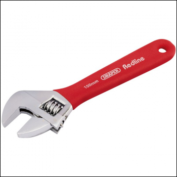 Draper RL-AWSG/B Draper Redline® Soft Grip Adjustable Wrench, 150mm, 19mm - Code: 67589 - Pack Qty 1