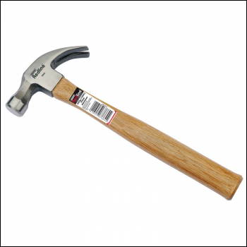 Draper RL-CHW Draper Redline® Claw Hammer with Hardwood Shaft, 450g/16oz - Code: 67664 - Pack Qty 1