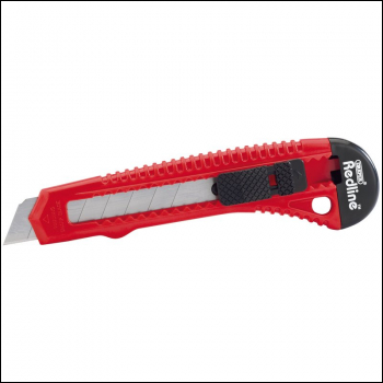 Draper RL-RK/2 Draper Redline® Retractable Segment Blade Knife, 18mm - Code: 67676 - Pack Qty 1