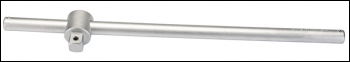 Draper 780-2 Elora Sliding 'T' Bar, 1 inch  Sq. Dr., 640mm - Code: 67773 - Pack Qty 1