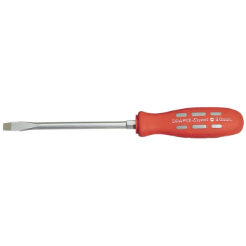 Draper 870B Plain Slot Flared Tip Mechanics Screwdriver, 150 x 8mm (Sold Loose) - Code: 67846 - Pack Qty 1