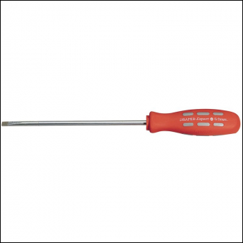 Draper 870/1B Plain Slot Parallel Tip Mechanic's Screwdriver, 150 x 5.0mm (Sold Loose) - Discontinued - Code: 67854 - Pack Qty 1
