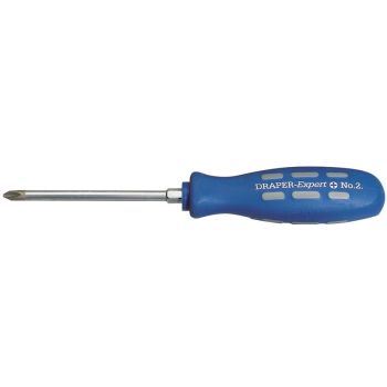 Draper 870CSB Draper Expert Cross Slot Mechanics Screwdriver, 100mm, No.2 (Sold Loose) - Code: 67859 - Pack Qty 1