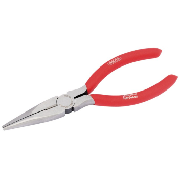 Draper RL-RP Draper Redline® Long Nose Pliers with PVC Dipped Handles, 160mm - Code: 67869 - Pack Qty 1