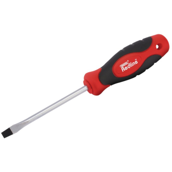 Draper RL-SDSGA Draper Redline® Plain Slot Soft Grip Screwdriver, 6 x 100mm - Discontinued - Code: 68010 - Pack Qty 1