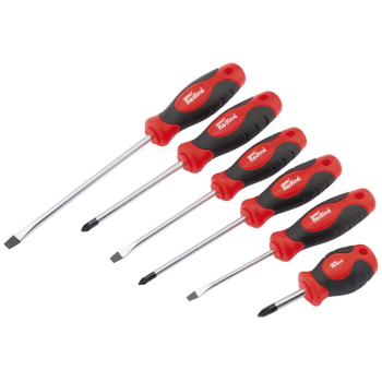 Draper RL-SD6SG Draper Redline® Soft Grip Screwdriver Set (6 Piece) - Discontinued - Code: 68013 - Pack Qty 1