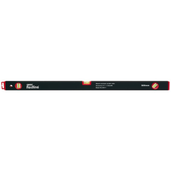 Draper RL-BOXL Draper Redline® Box Spirit Level, 900mm - Code: 68017 - Pack Qty 1