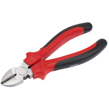 Draper RL-SCSG2 Draper Redline® Heavy Duty Diagonal Side Cutter with Soft Grip Handles, 180mm - Code: 68302 - Pack Qty 1