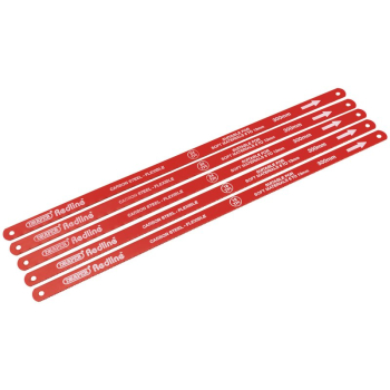 Draper RL-HSB Draper Redline® Hacksaw Blades, 300mm (Pack of 5) - Code: 68414 - Pack Qty 1