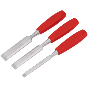 Draper RL-WCS/3SET Draper Redline® Wood Chisel Set (3 Piece) - Code: 68472 - Pack Qty 1