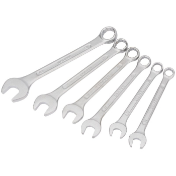 Draper RL-8231/6/MM Draper Redline® Metric Combination Spanner Set, 10 - 17mm (6 Piece) - Code: 68479 - Pack Qty 1