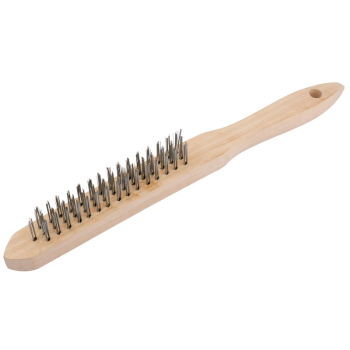 Draper RL-WB3 Draper Redline® 3 Row Wire Scratch Brush - Code: 68710 - Pack Qty 1