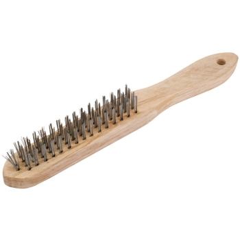 Draper RL-WB4 Draper Redline® 4 Row Wire Scratch Brush - Code: 68723 - Pack Qty 1