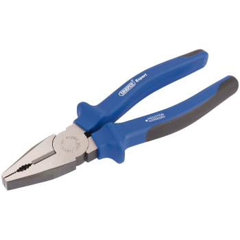 Draper 63BN Heavy Duty Soft Grip Combination Pliers, 200mm - Code: 68885 - Pack Qty 1