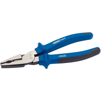 Draper 63BNHL Heavy Duty Soft Grip High Leverage Combination Pliers, 200mm - Code: 68886 - Pack Qty 1