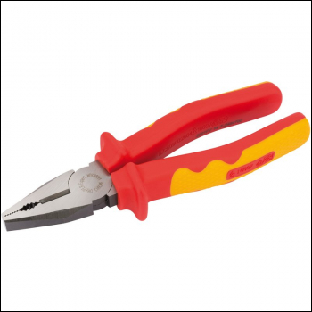 Draper 63AVDE Draper Expert VDE Approved Fully Insulated Combination Pliers, 200mm - Code: 69172 - Pack Qty 1