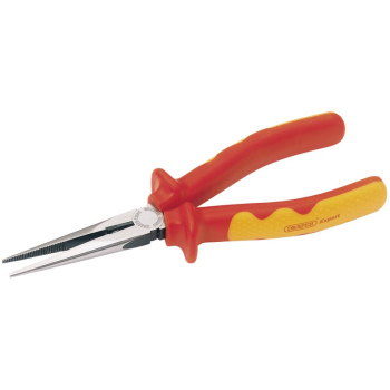 Draper 36AVDE VDE Approved Fully Insulated Long Nose Pliers, 200mm - Code: 69176 - Pack Qty 1