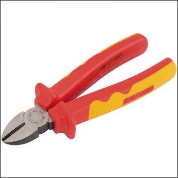 Draper 41AVDE VDE Approved Fully Insulated Diagonal Side Cutters, 180mm - Code: 69179 - Pack Qty 1