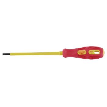 Draper 960 Draper Expert VDE Approved Fully Insulated Plain Slot Screwdriver, 3.0 x 100mm - Code: 69212 - Pack Qty 1