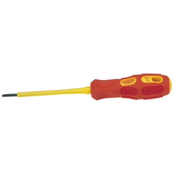Draper 960B Draper Expert VDE Approved Fully Insulated Plain Slot Screwdriver, 2.5 x 75mm (Sold Loose) - Code: 69216 - Pack Qty 1