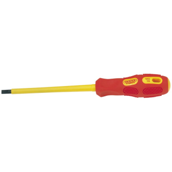 Draper 960B Draper Expert VDE Approved Fully Insulated Plain Slot Screwdriver, 5.5 x 125mm (Sold Loose) - Code: 69219 - Pack Qty 1