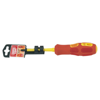 Draper 960CS Draper Expert VDE Approved Fully Insulated Cross Slot Screwdriver, No.1 x 80mm - Code: 69222 - Pack Qty 1