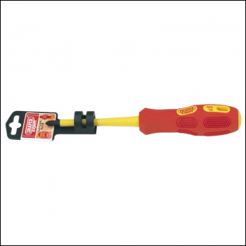 Draper 960CS VDE Approved Fully Insulated Cross Slot Screwdriver, No.2 x 100mm - Code: 69223 - Pack Qty 1