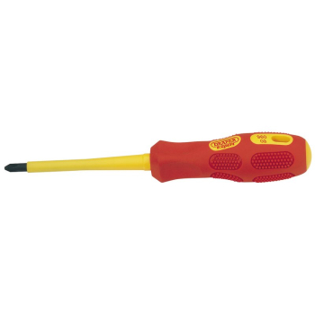 Draper 960CSB Draper Expert VDE Approved Fully Insulated Cross Slot Screwdriver, No.2 x 100mm (Sold Loose) - Code: 69226 - Pack Qty 1