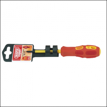Draper 960PZ VDE Approved Fully Insulated PZ TYPE Screwdriver, No.0 x 60mm - Code: 69227 - Pack Qty 1