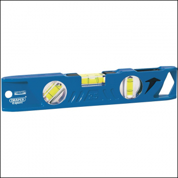 Draper DL30 Side View Boat Spirit Level with Magnetic Base, 250mm - Discontinued - Code: 69550 - Pack Qty 1