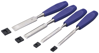 Draper WCS/4 Bevel Edge Wood Chisel Set (4 Piece) - Code: 69619 - Pack Qty 1