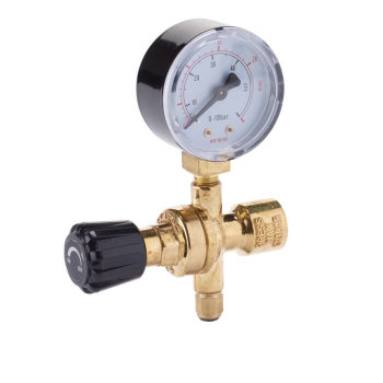 Draper WREGCO2-1G MIG Gas Bottle Regulator Disposable Cylinder 1 Gauge - Code: 70135 - Pack Qty 1