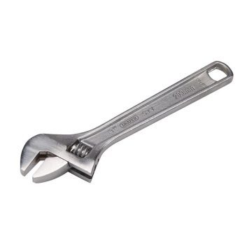 Draper 371CP Adjustable Wrench, 200mm, 27mm - Code: 70396 - Pack Qty 1