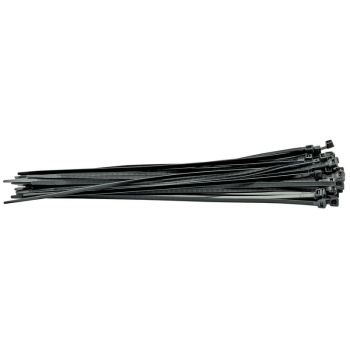 Draper CT4B Cable Ties, 4.8 x 300mm, Black (Pack of 100) - Code: 70397 - Pack Qty 1