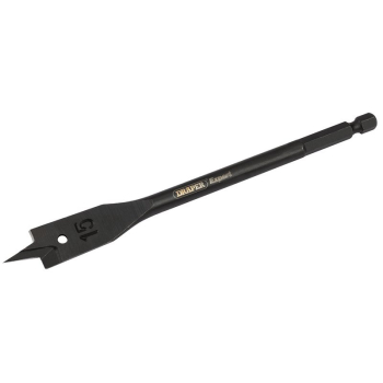 Draper FB102 Draper Expert Flat Wood Bit, 15 x 225mm - Code: 70414 - Pack Qty 1