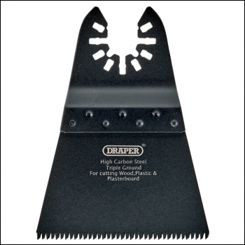 Draper APT506 Oscillating Multi-Tool Plunge Cutting Blade, 68 x 90mm, 14tpi High Carbon Steel - Code: 70465 - Pack Qty 1
