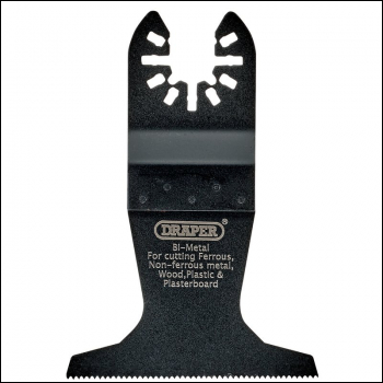 Draper APT509 Oscillating Multi-Tool Plunge Cutting Blade, 65mm - Code: 70468 - Pack Qty 1